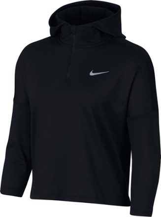 Nike element zip 2025 cropped running hoodie