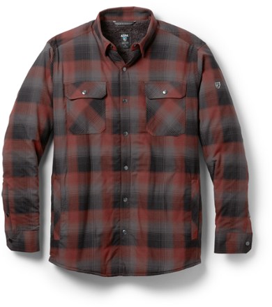 Mountain Khakis Men's Park Flannel Shirt - Large - Mahogany