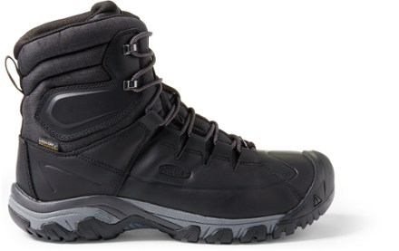 Targhee High Lace Waterproof Boots Men s Black Raven 11.5