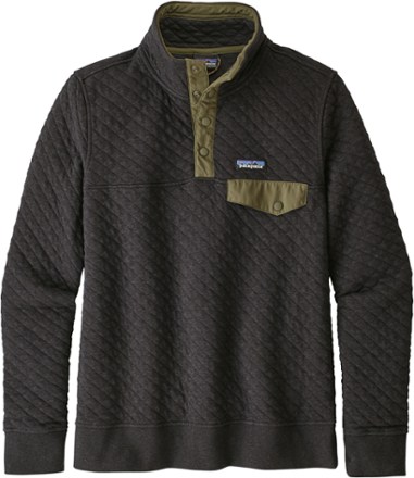 Patagonia quilted 2025 pullover black