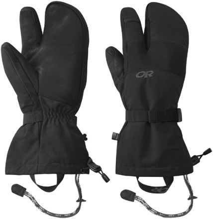 Xcel | Mens Infiniti 3-Finger Lobster Claw Glove 5mm | Black / XL