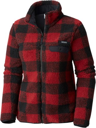 Columbia mountain side heavyweight hotsell fleece full zip jacket