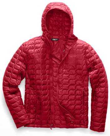 North face thermoball hoodie red best sale