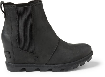 sorel chelsea wedge black