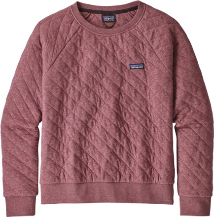 Patagonia women's cotton 2025 quilt crew pullover