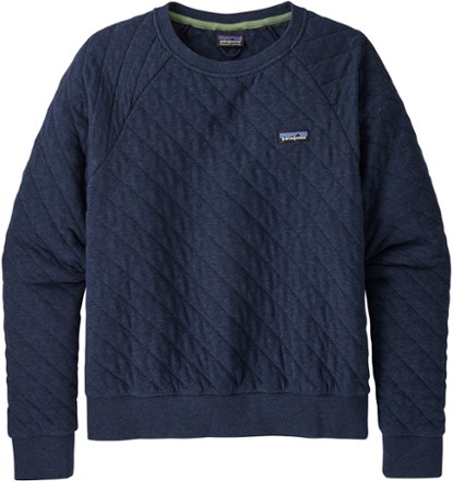 Patagonia organic cotton quilt cheap crewneck sweatshirt