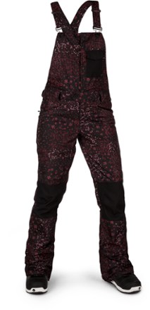 volcom bib snowboard pants womens