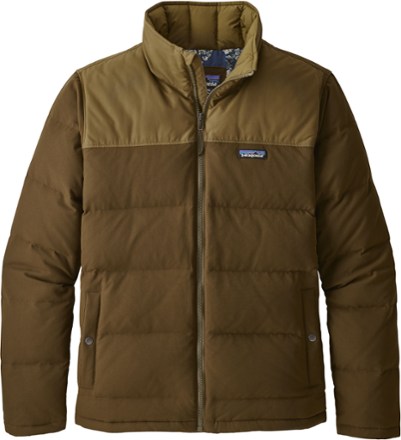 Patagonia men's bivy store down jacket mojave khaki