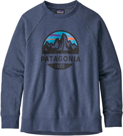 Patagonia Girls' LW Crew Sweatshirt - Second Hand Hoodie - Kid's - Beige -  M