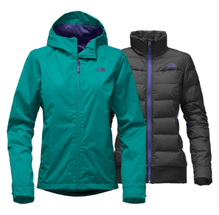 North face altier online triclimate