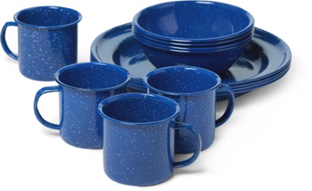 Camping dinnerware on sale