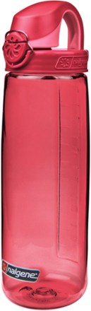 Pink with Beet Red Cap 24oz On-The-Fly Lock-Top Sustain Bottle - Nalgene®