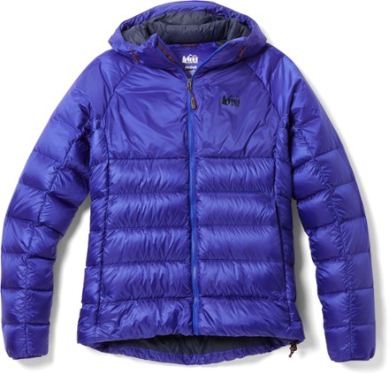 Rei down hooded on sale jacket