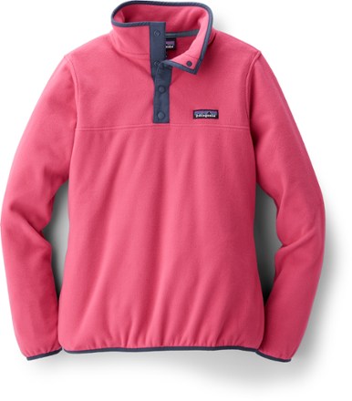 Patagonia Womens Micro D Snap-T Blue Grey Fleece Pullover: L - Tallington  Lakes