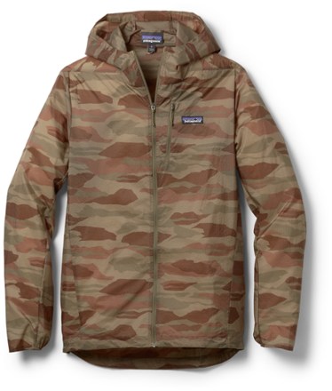 Patagonia camo store rain jacket