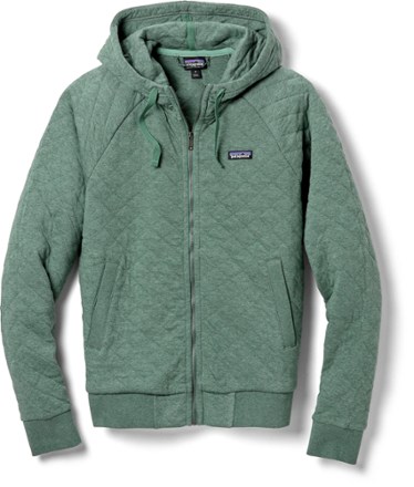 Patagonia organic cotton quilt sales hoodie