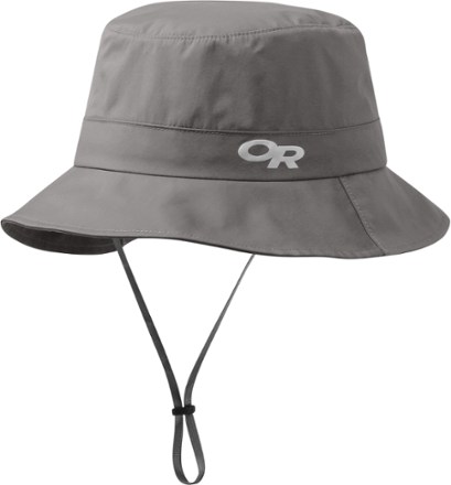 women's rain hat with chin strap