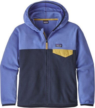 Solid Snap Fleece Jacket Blue – Five 22