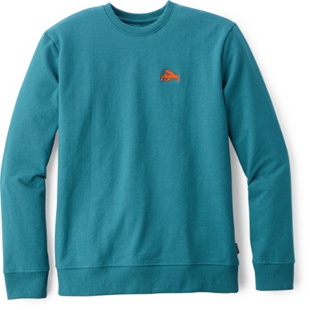 patagonia small flying fish uprisal crew sweatshirt