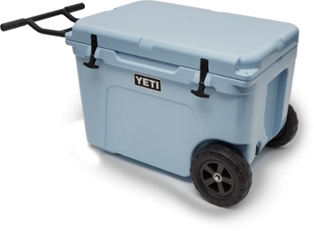 YETI Tundra Haul Portable Wheeled Cooler, Reef Blue