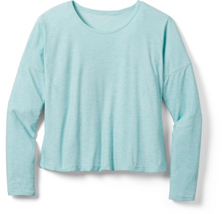 beyond yoga morning light cropped pullover