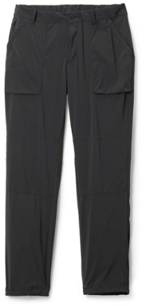 Style & Co. Women's Mid Rise Pockets Bungee-Hem Capri Pants Fire