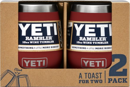 Yeti Rambler Wine Tumbler 2 Pack WHITE 🎁 Gift Set 🎁