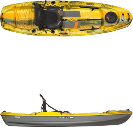 Academy Sports + Outdoors Pelican The Catch 100 Classic Sit On Top Fishing  Kayak