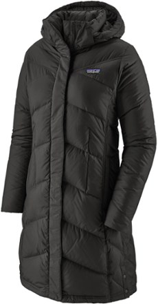 Patagonia long black hot sale coat