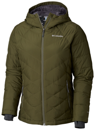 columbia heavenly hooded jacket women