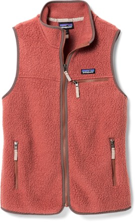 Women's retro sale pile vest