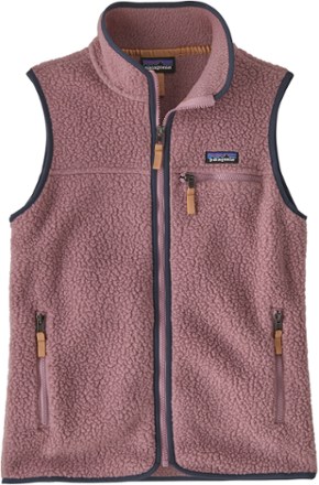 Women's retro 2025 pile fleece vest