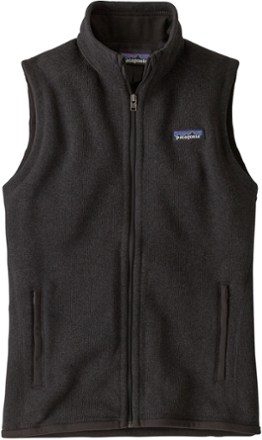 White fleece outlet vest