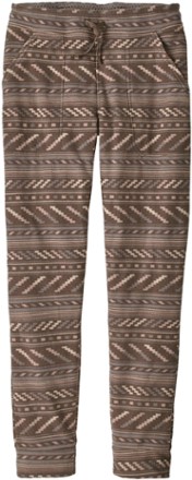 Patagonia Snap T Fleece Pants - Medium, Cedar Mesa design -- Cozy, Warm,  Fitted