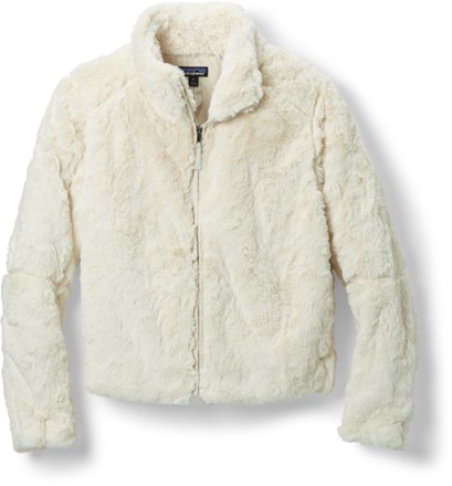 Lunar frost store faux fur jacket