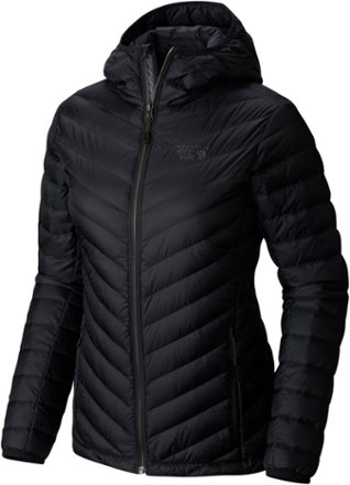 Mountain hardwear women's micro hot sale ratio hooded down jacket