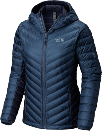 Mountain hardwear women's micro ratio hooded store down jacket