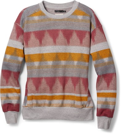 prana cozy up printed sweatshirt