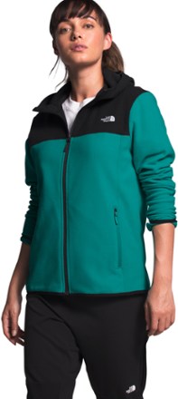 The North Face Women's 100 Glacier Full Zip Fleece Wild Ginger, Women's  Fleece