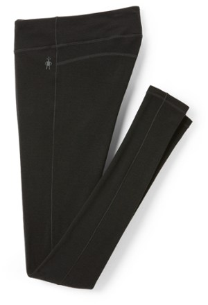 Black Merino Wool Pants - Heavyweight Base Layer, Bottom, Underwear