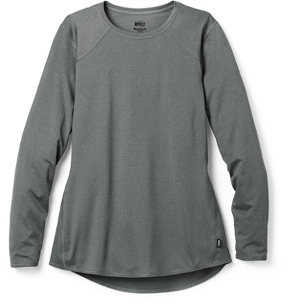 REI Co-op Women's Lightweight Base Layer Long-Sleeve Crew Top