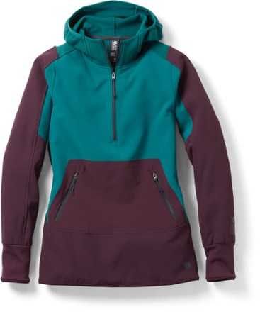 mountain softshell hoodie