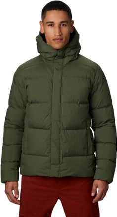 Glacial Storm Down Jacket Men s Dark Army XXL