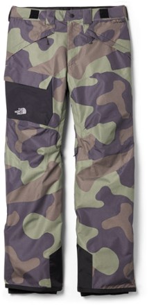 North face camo store snow pants