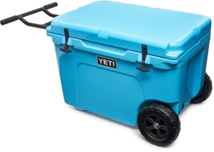 YETI Tundra Haul Portable Wheeled Cooler, Reef Blue