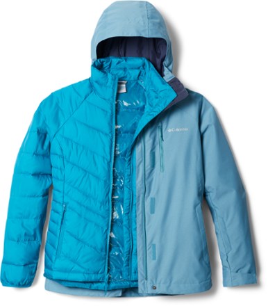 Columbia omni heat on sale interchange jacket women's