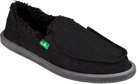 sanuk black shoes