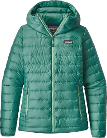 Patagonia women's down store jacket with hood