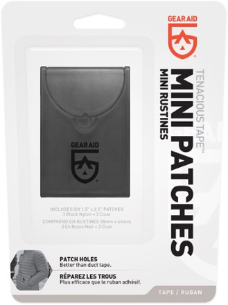 Gear Aid Tenacious Tape Hex Repair Patches - Clear