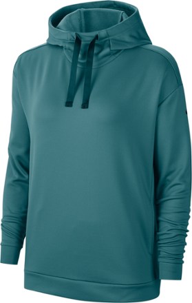 nike one women's therma fleece training hoodie